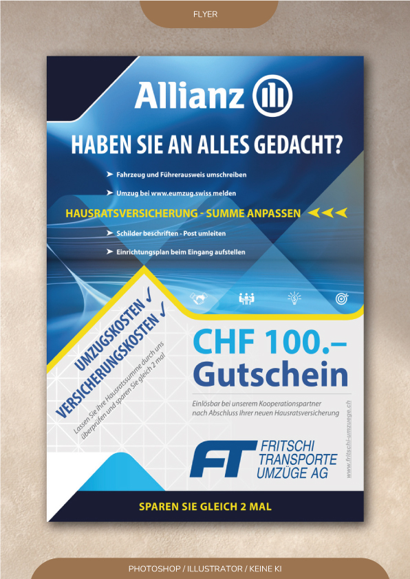 Flyer Design Allianz