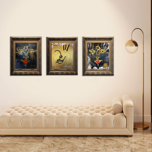 oel auf leinwand, abstrakt