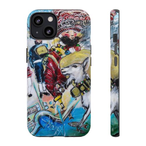 Luxury Art Swiss Phone Case with Unique Art Design, Stylish Protective Cover, iPhone & Samsung Case, Exclusive Artist Edition by DANIELA FILIPPELLI