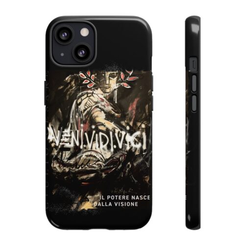 VENI VIDI VICI Art Phone Case with Unique Art Design, Stylish Protective Cover, iPhone & Samsung Case, Exclusive Artist Edition by DANIELA FILIPPELLI