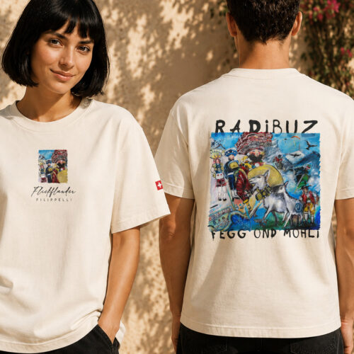Flikflauder Art T-Shirt CH