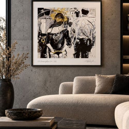 Mariamagdalena 2000 – gerahmter Fine Art Print von Daniela Filippelli